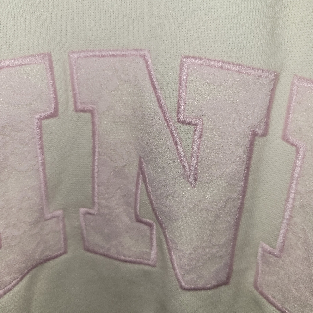 PINK Victoria's Secret Cream Crewneck Sweater - Picture 4 of 5